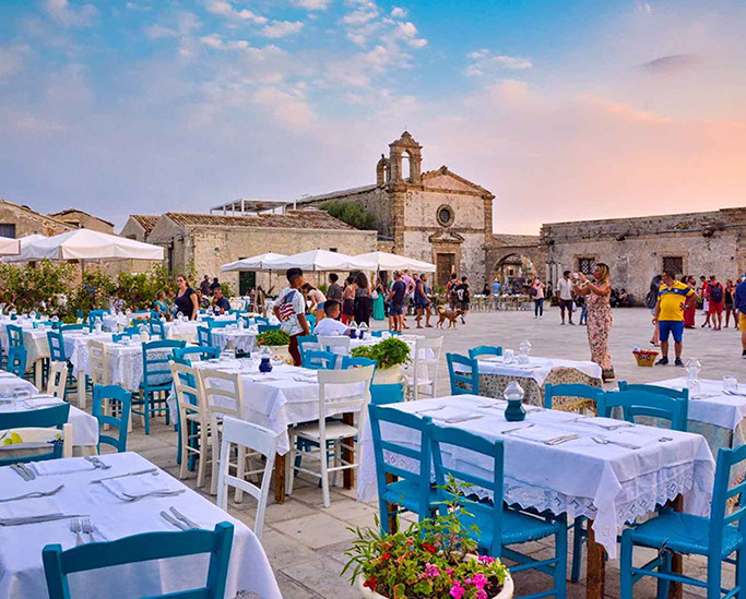 piazzetta regina margherita marzamemi