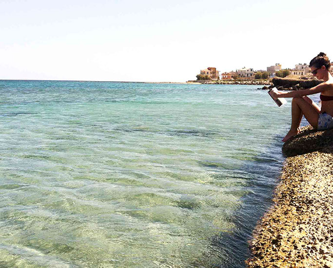 mare calmo orizzonte marzamemi relax